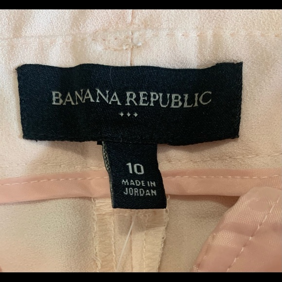 Banana Republic - Pink Paperbag Short - Size 10 - Picture 4 of 5